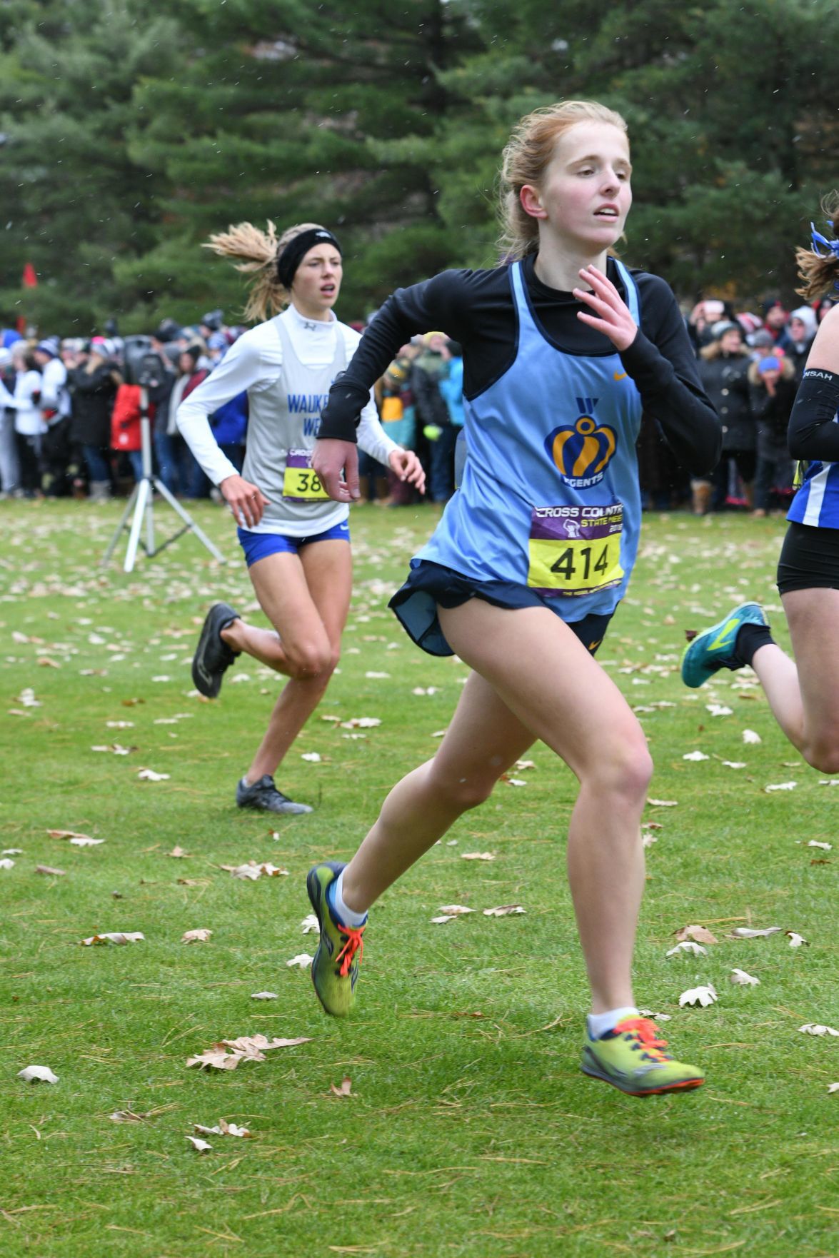 WIAA state cross country photo: Cecily Greblo, Madison West
